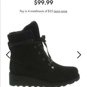 Black bearpaw Erica boots